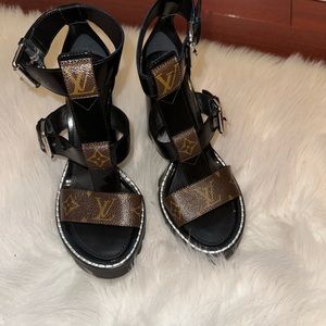 Louis Vuitton Heeled Sandals
